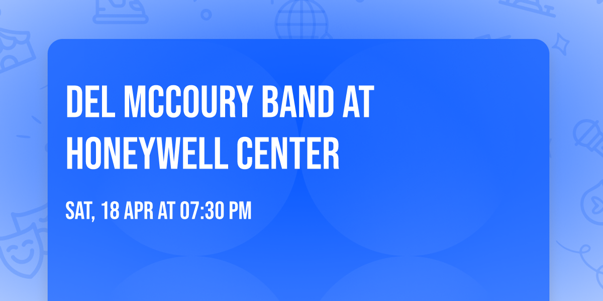 Del McCoury Band at Honeywell Center