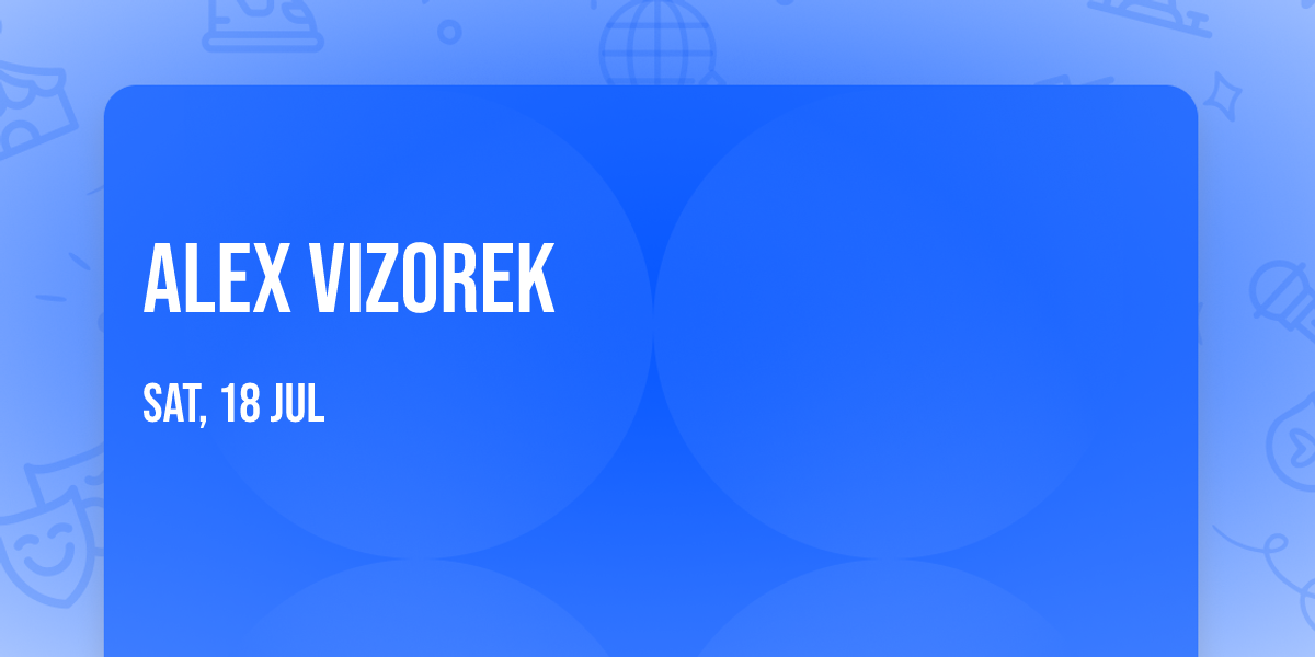 Alex Vizorek