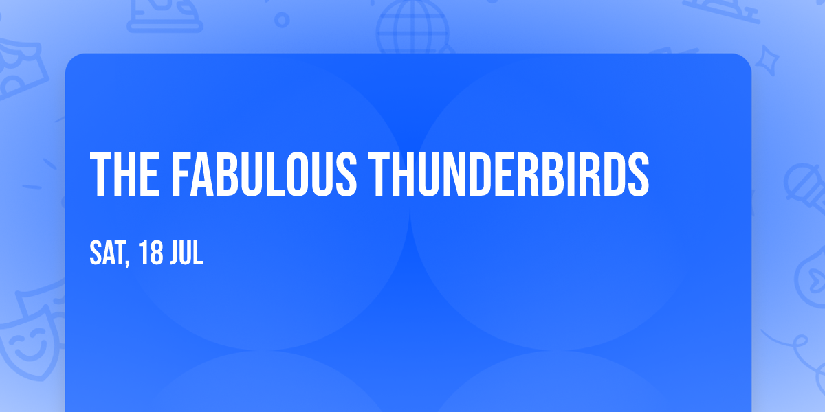 The Fabulous Thunderbirds