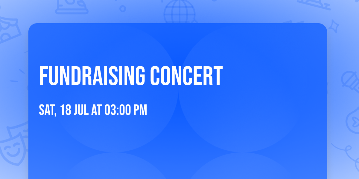 Fundraising Concert