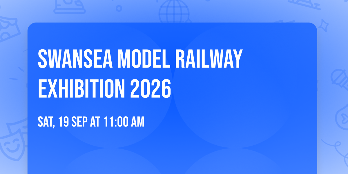 Swansea Model Railway Exhibition 2026