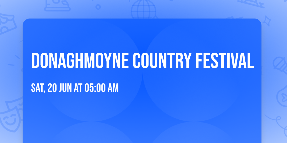 Donaghmoyne Country Festival 