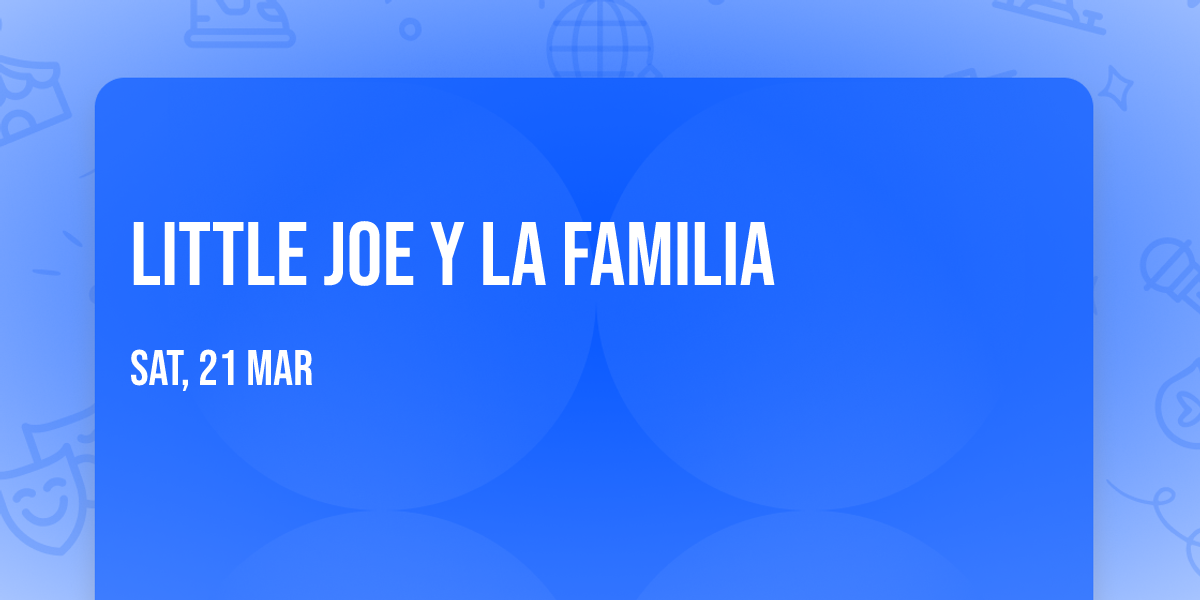 Little Joe Y La Familia