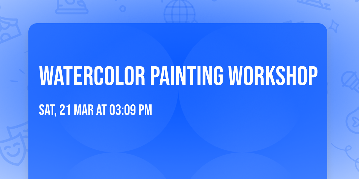 Watercolor Painting Workshop