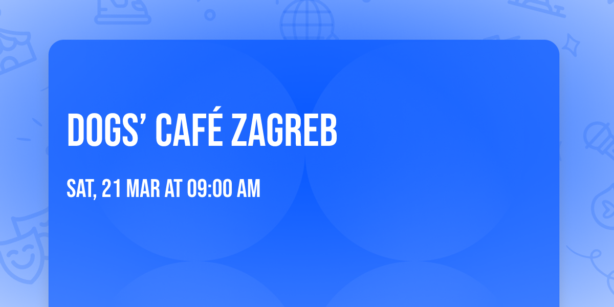 DOGS\u2019 CAF\u00c9 ZAGREB