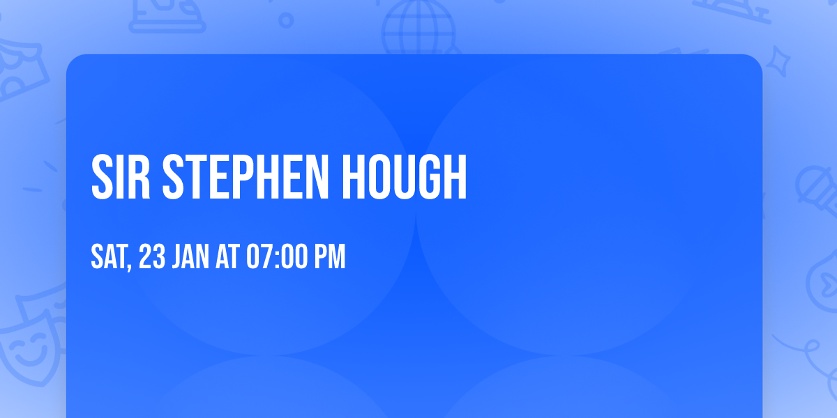 Sir Stephen Hough