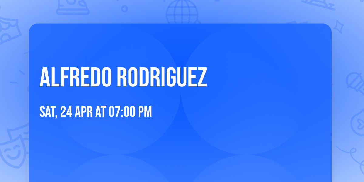 Alfredo Rodriguez