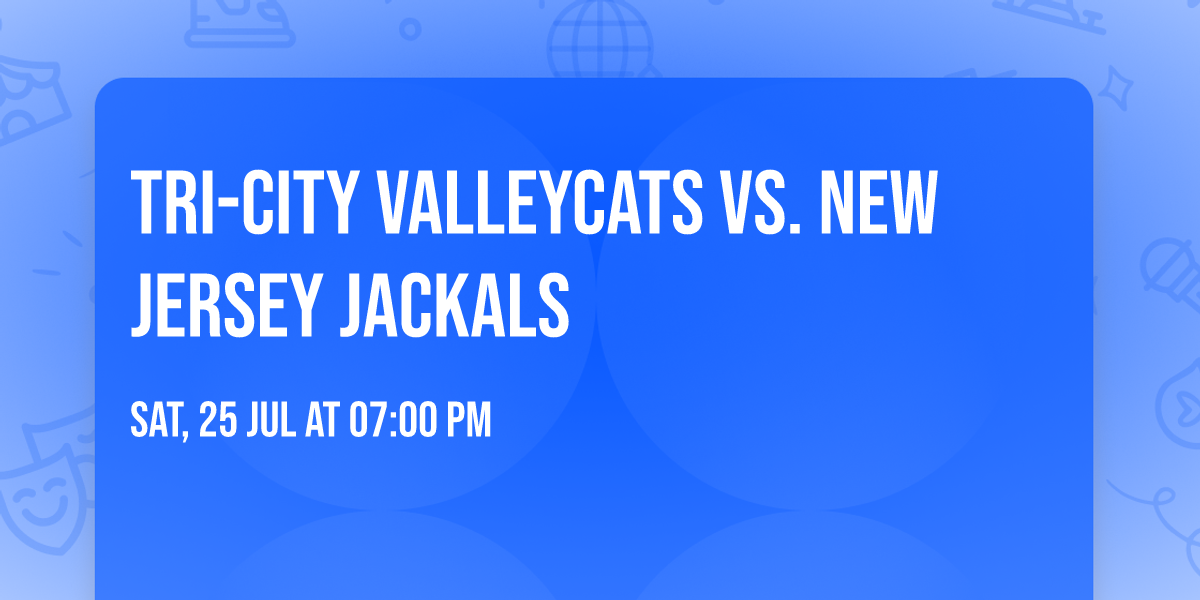 Tri-City ValleyCats vs. New Jersey Jackals