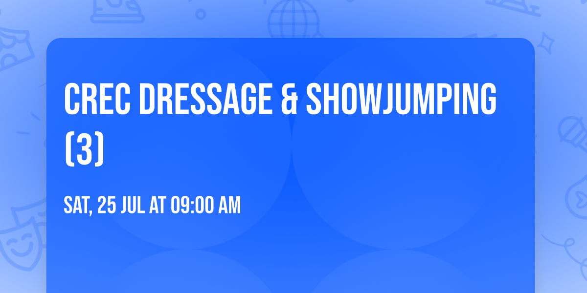 CREC Dressage & Showjumping (3)