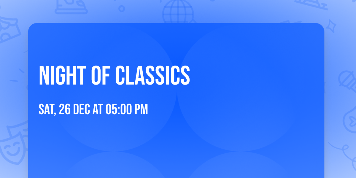 Night of Classics