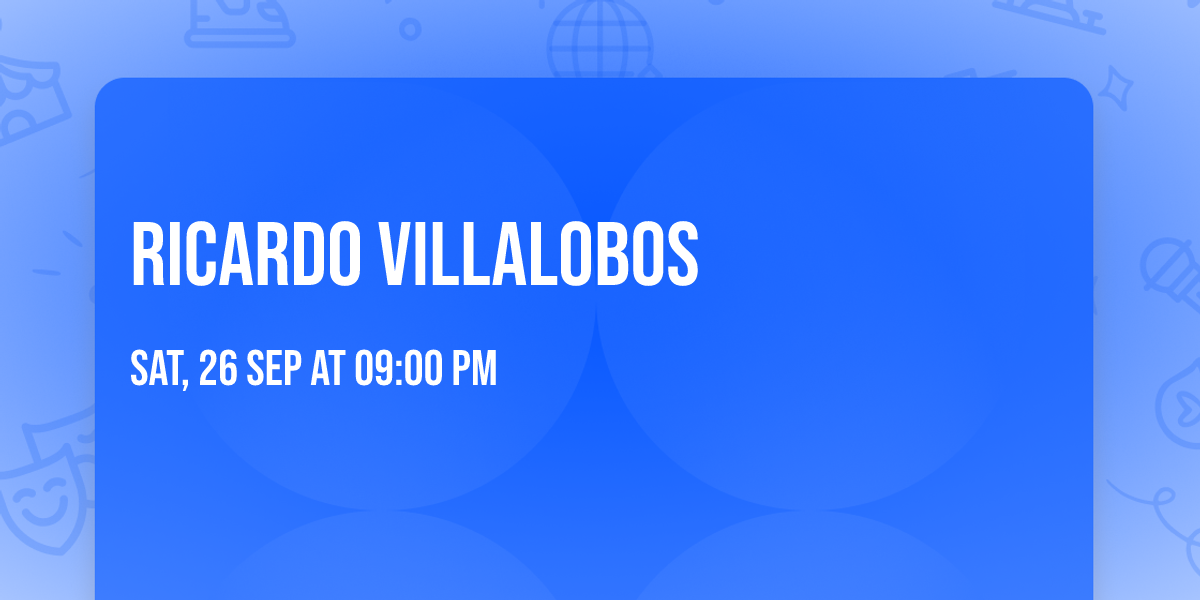 Ricardo Villalobos