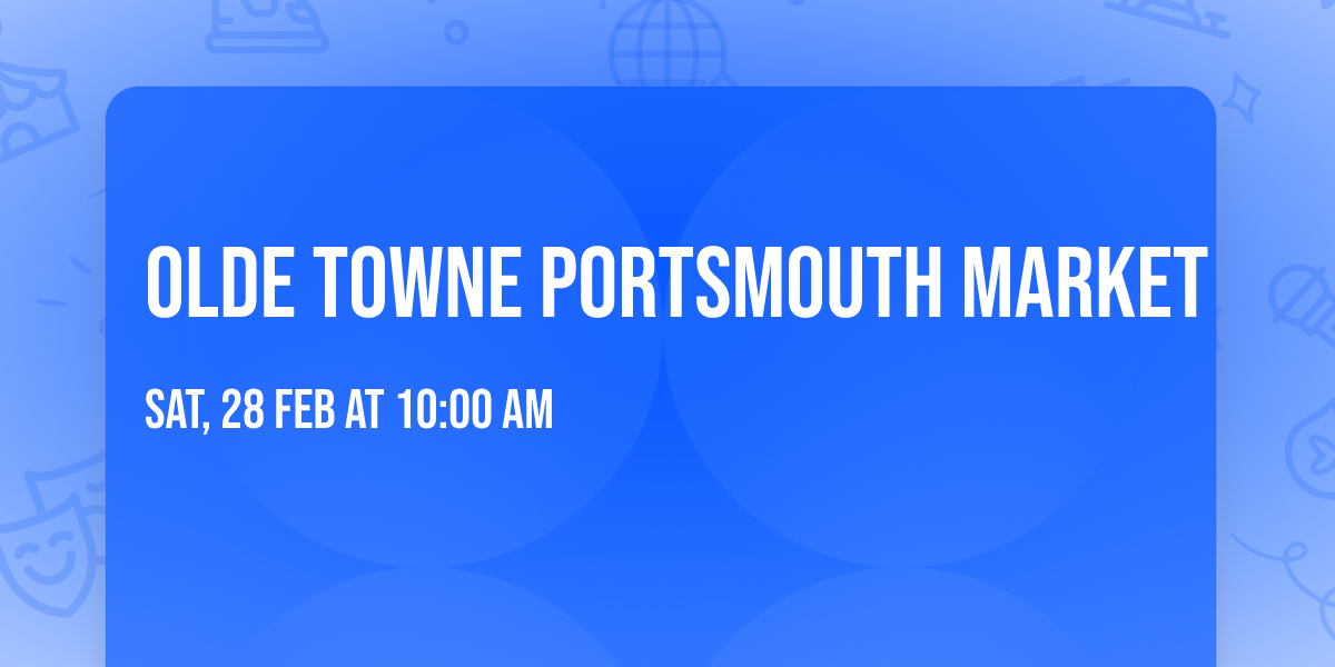 Olde Towne Portsmouth Market \ud83d\udcab\ud83d\udc96\u2b50