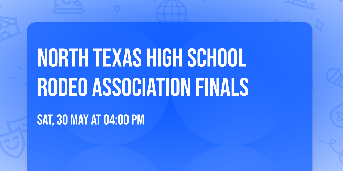 North Texas High School Rodeo Association Finals