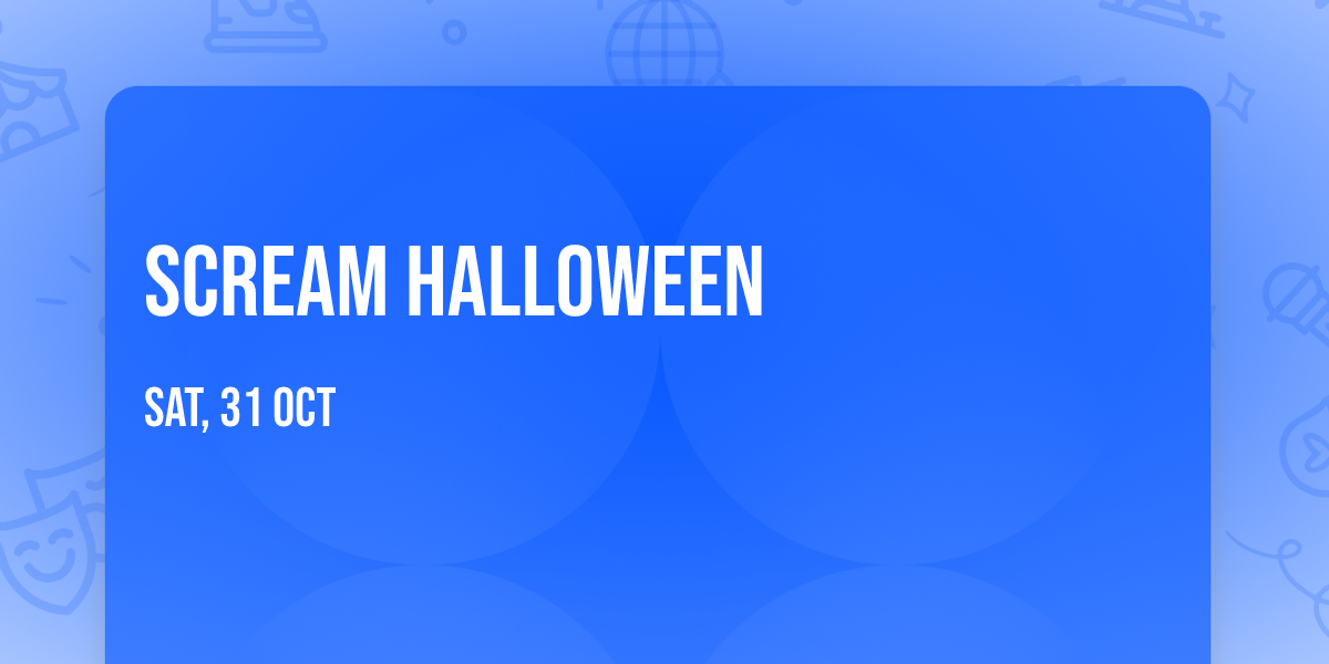 Scream Halloween