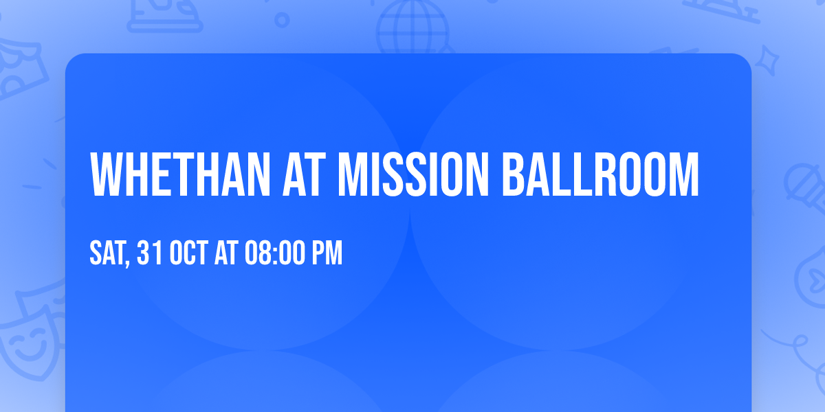Whethan at Mission Ballroom