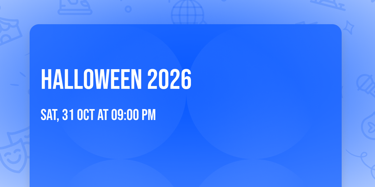 Halloween 2026