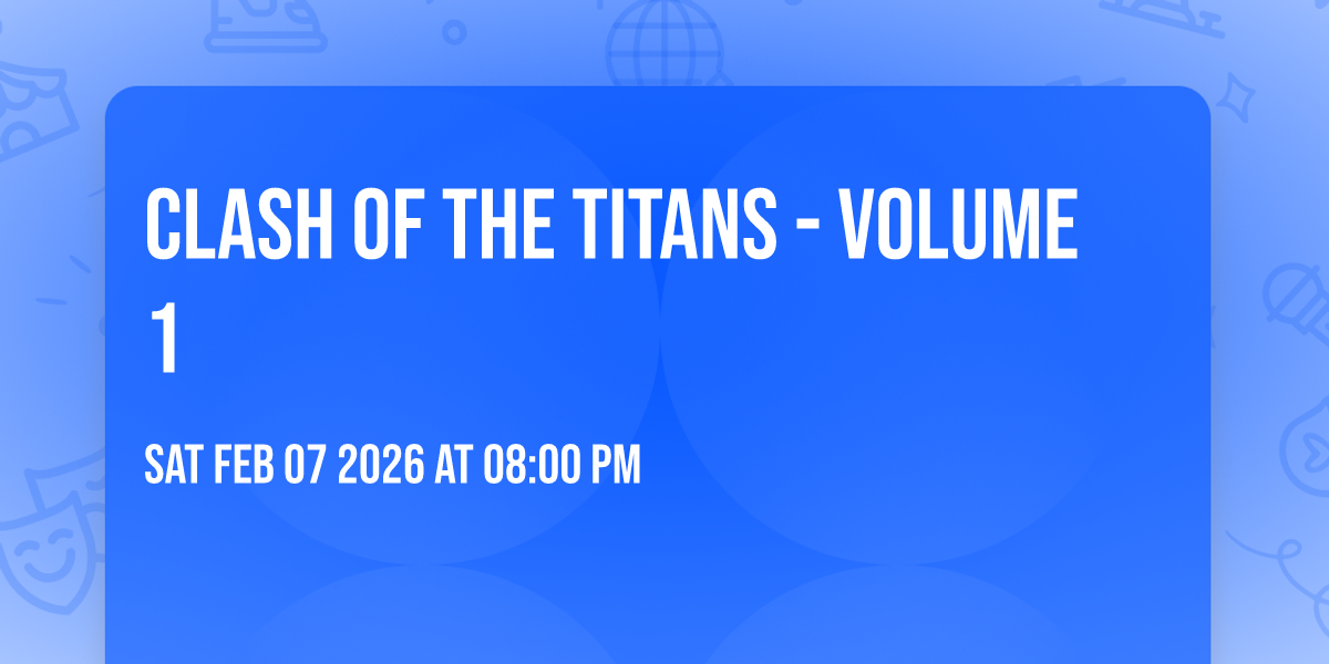 Clash of The Titans - Volume 1