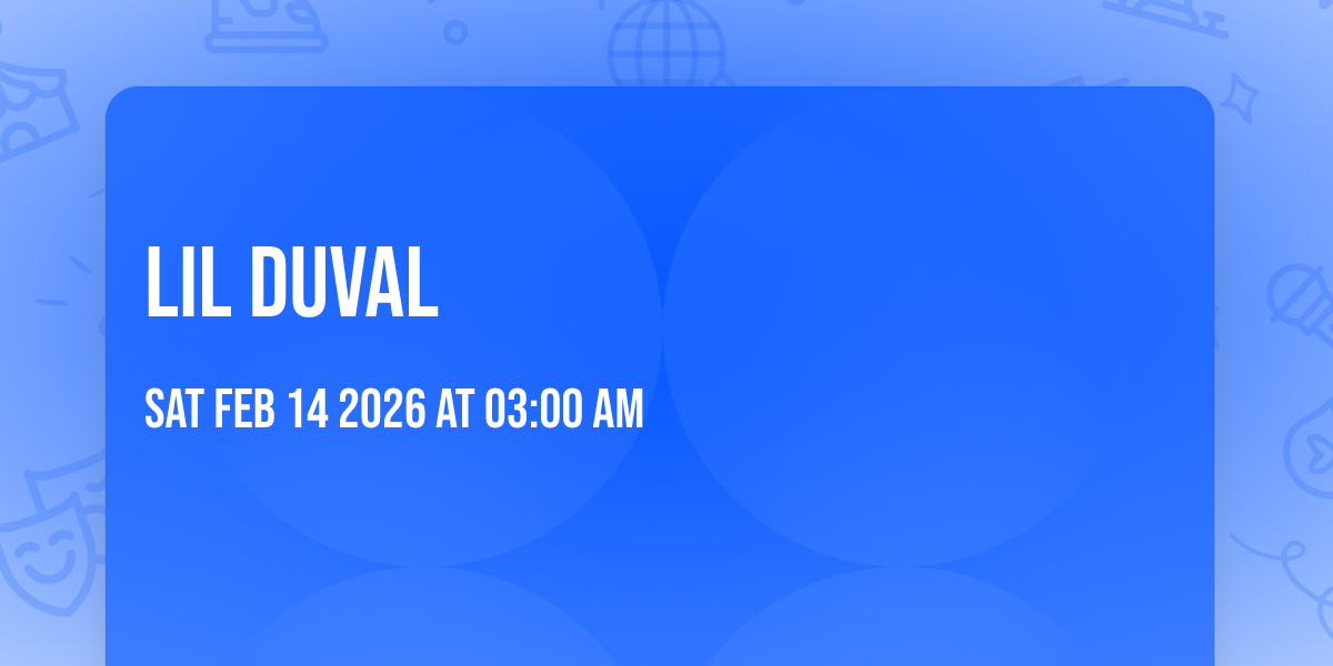 Lil Duval