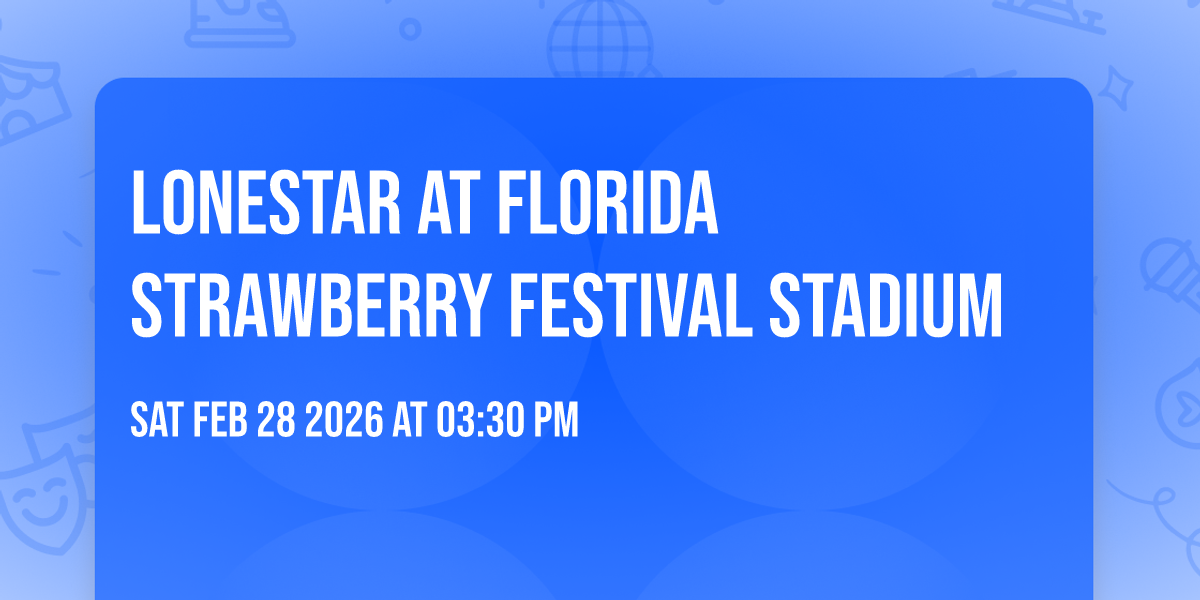 Lonestar at Florida Strawberry Festival Stadium