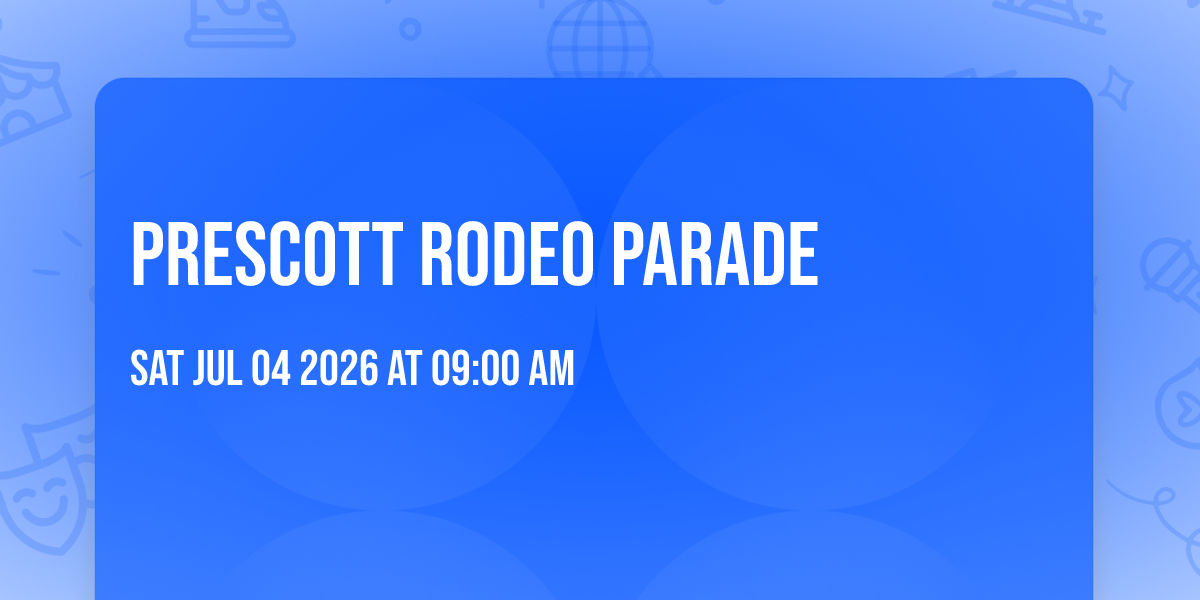 PRESCOTT RODEO PARADE