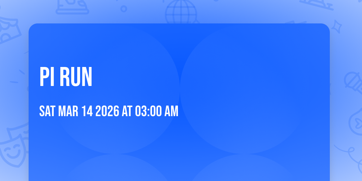 Pi Run