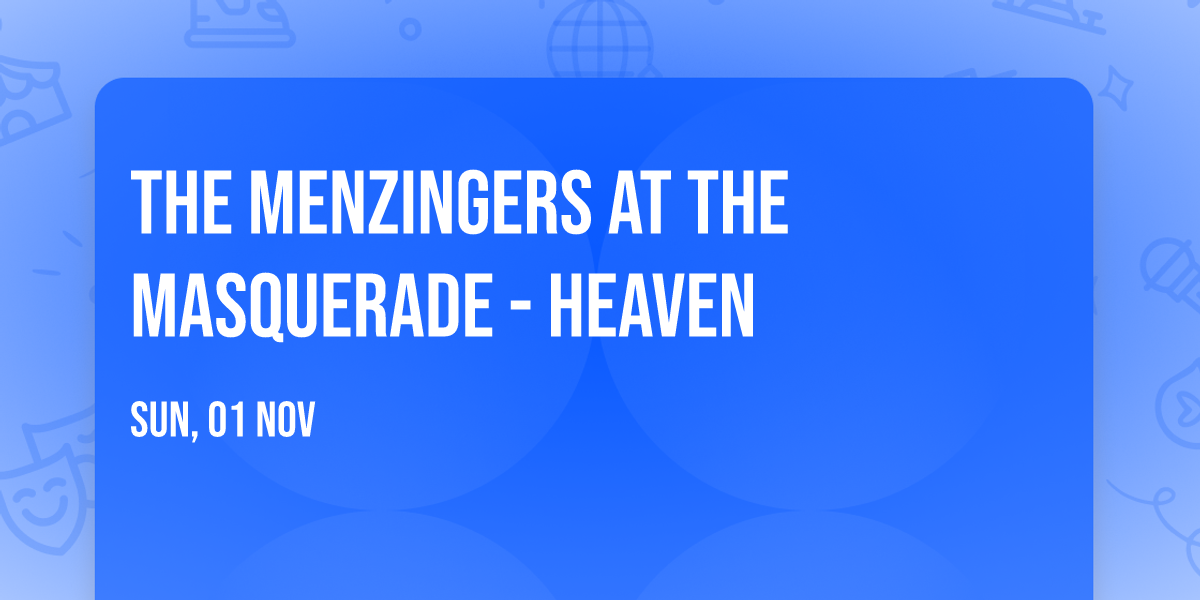 The Menzingers at The Masquerade - Heaven