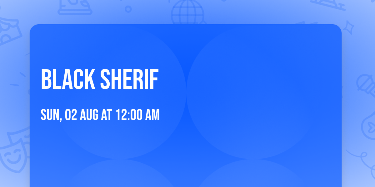Black Sherif