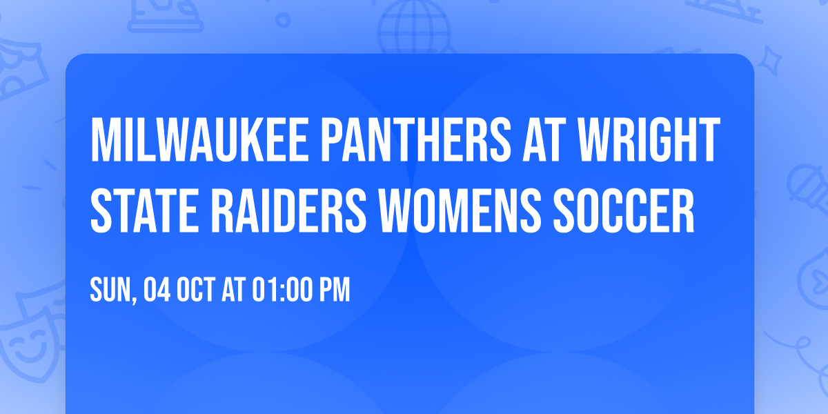 Milwaukee Panthers at Wright State Raiders Womens Soccer