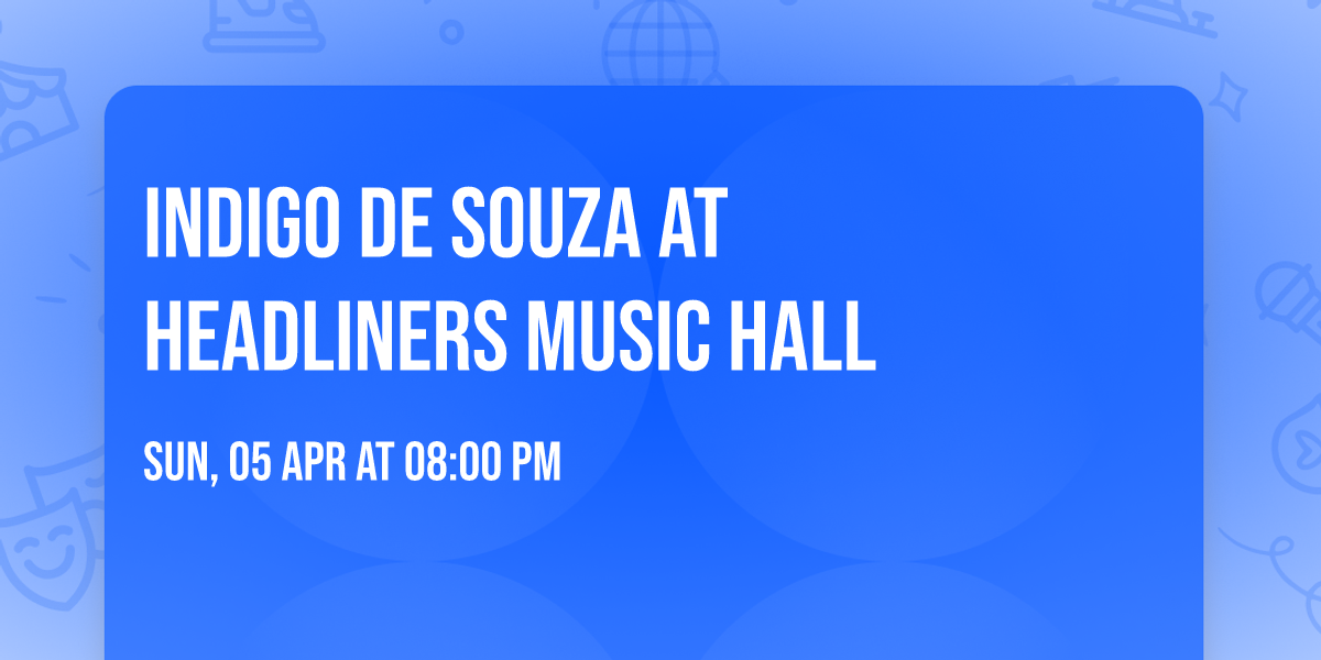 Indigo De Souza at Headliners Music Hall