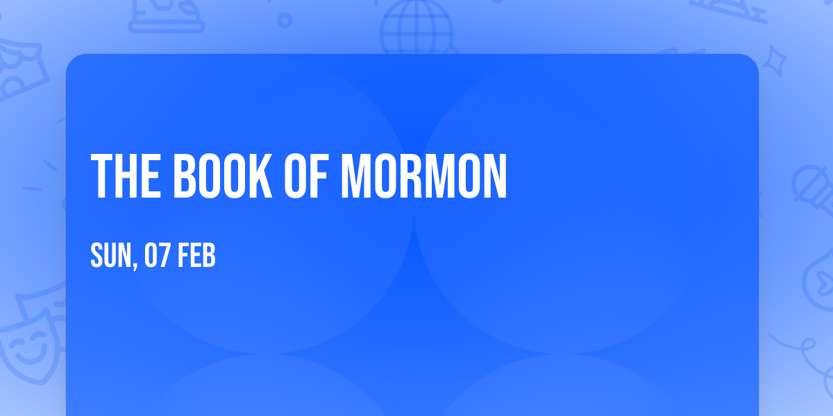 The Book Of Mormon
