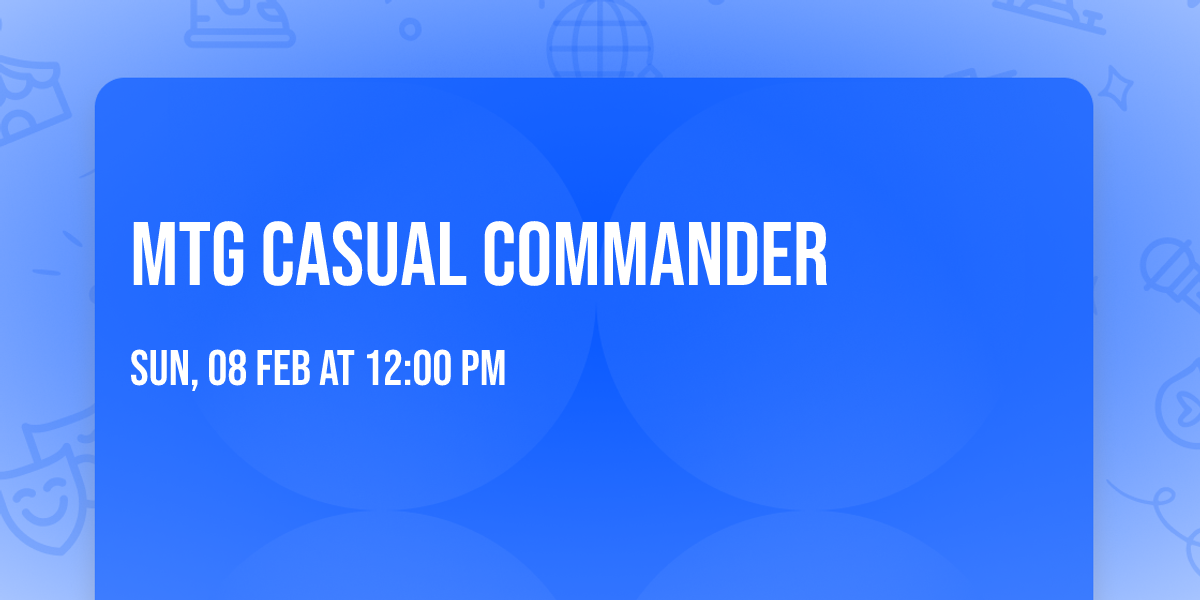 MtG Casual Commander
