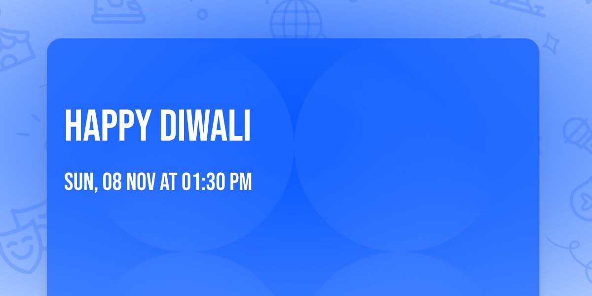 HAPPY DIWALI 