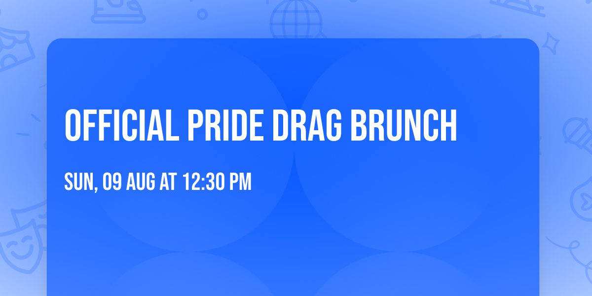 Official Pride Drag Brunch