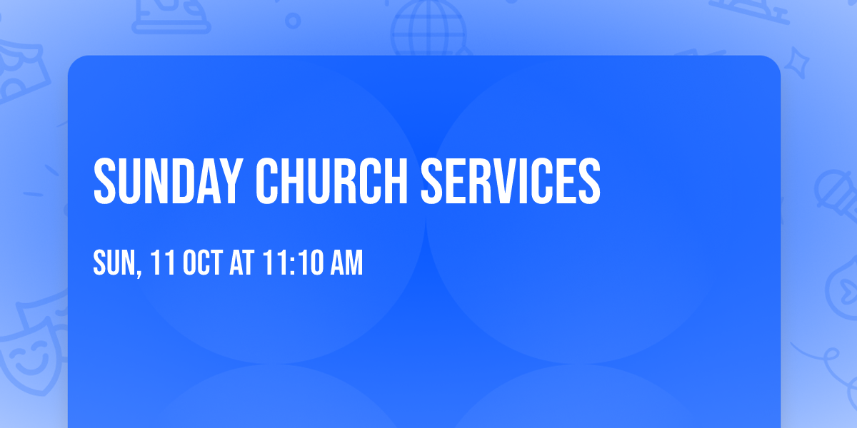 Sunday Church Services