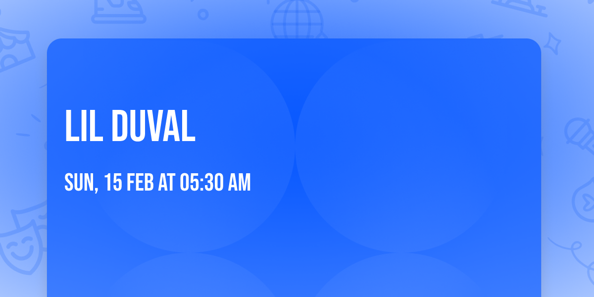 Lil Duval