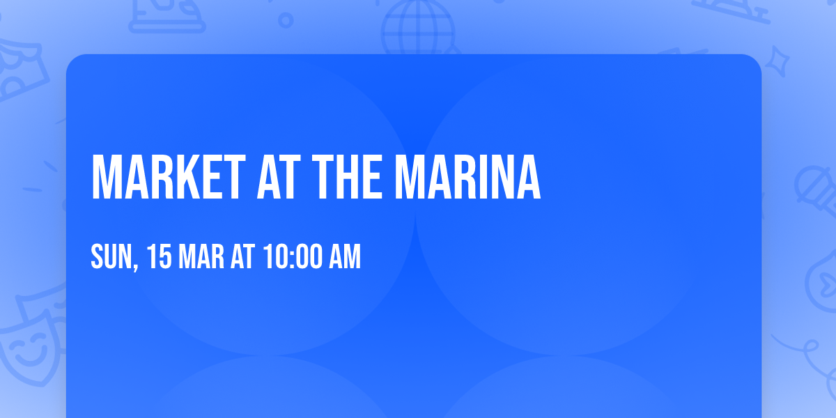 Market at the Marina