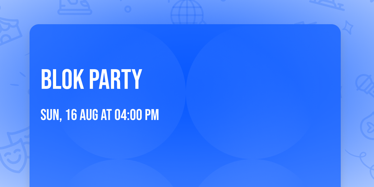 Blok Party