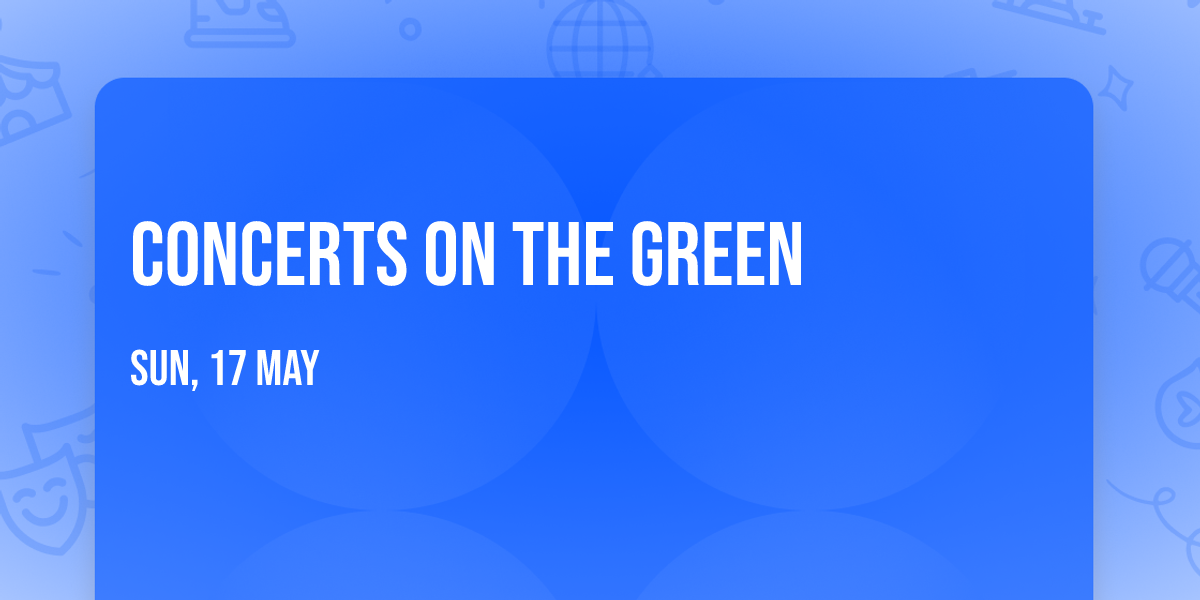 Concerts on the Green