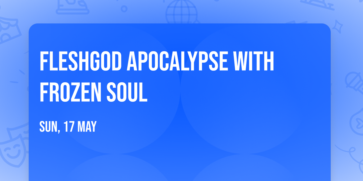 Fleshgod Apocalypse with Frozen Soul