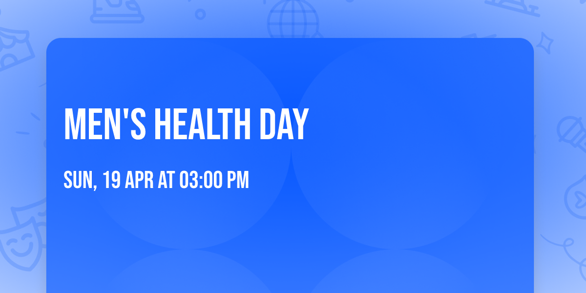 Men's Health Day