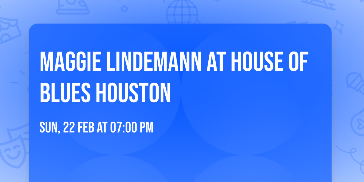 Maggie Lindemann at House of Blues Houston