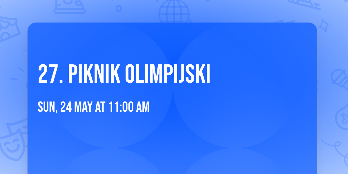 27. Piknik Olimpijski