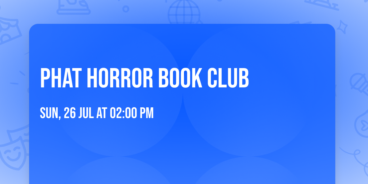 Phat Horror Book Club