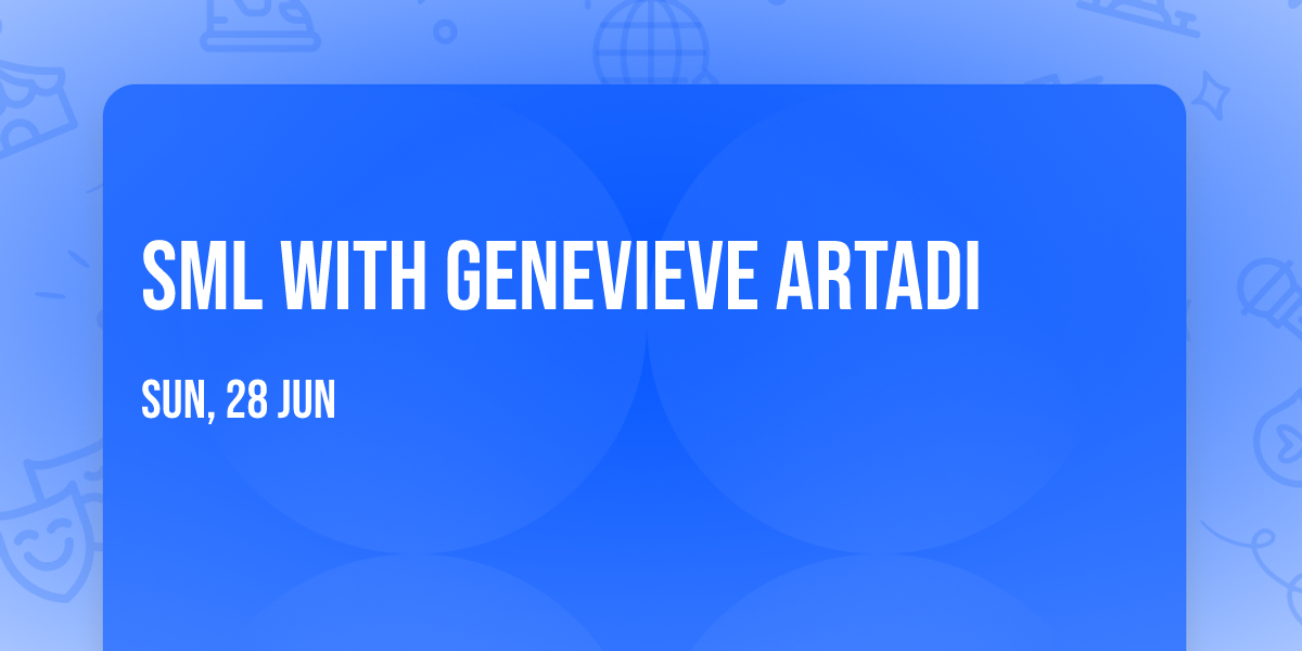 SML with Genevieve Artadi