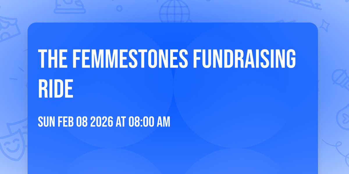 The Femmestones Fundraising Ride