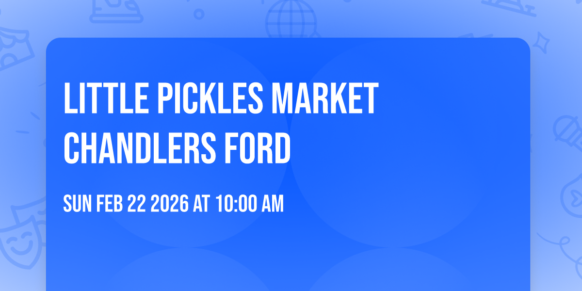 Little Pickles Market Chandlers Ford 