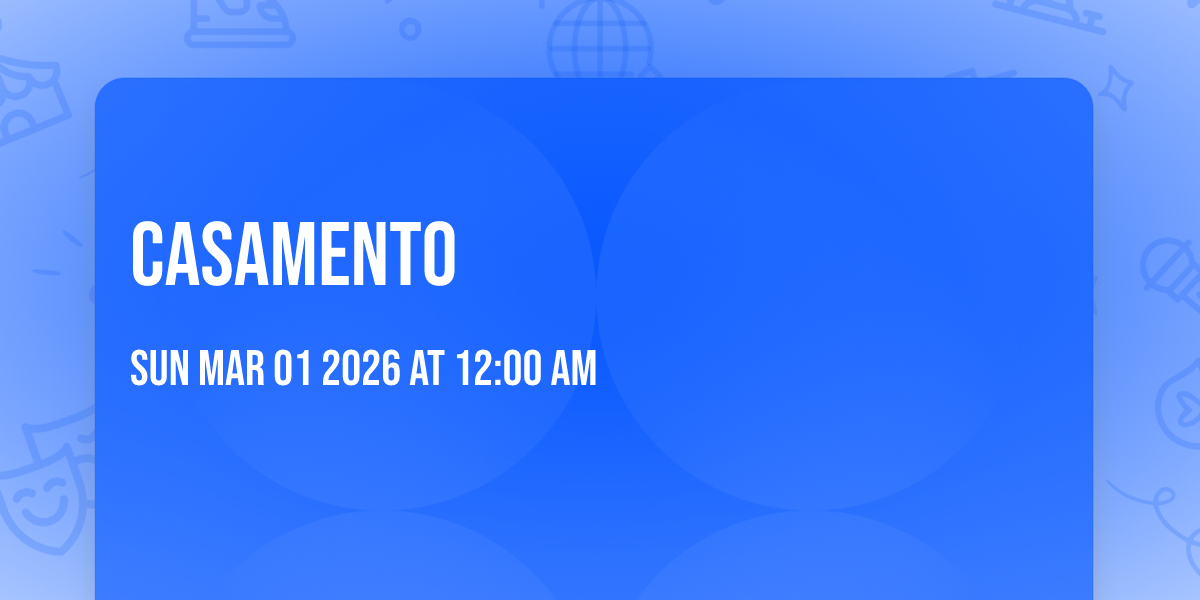 casamento