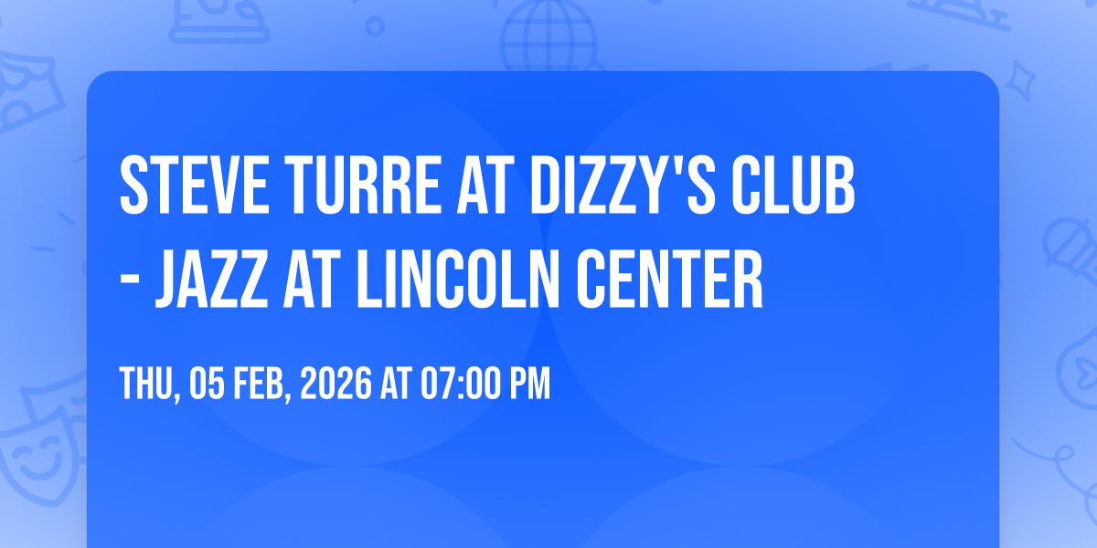 Steve Turre at Dizzy's Club