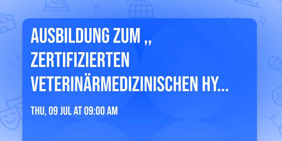 Ausbildung zum ,,Zertifizierten veterin\u00e4rmedizinischen Hydrotherapeuten UWL" NEUE PREISSTAFFEL 2026