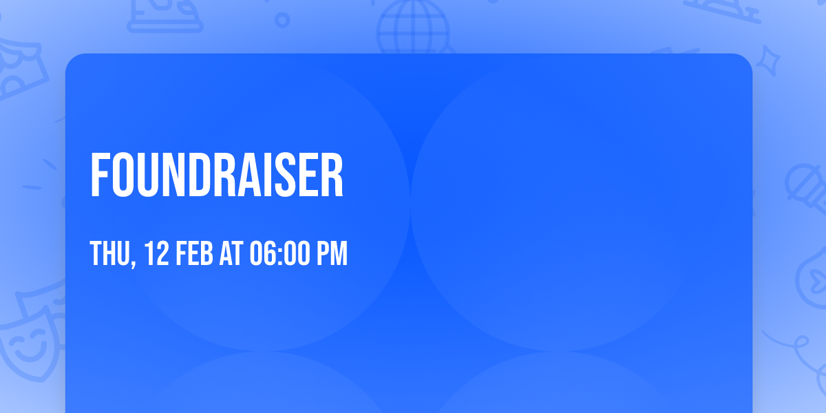 FOUNDRAISER